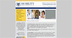 Desktop Screenshot of mobilityuniversity.com
